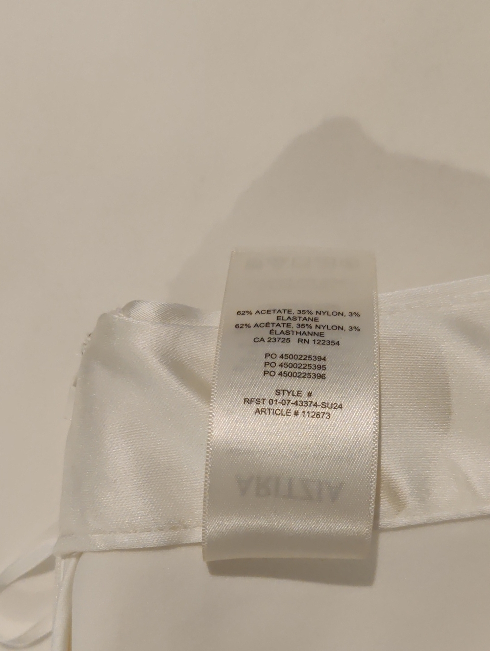 Aritzia Babaton Futurism Satin Skirt - Picture 10 of 10